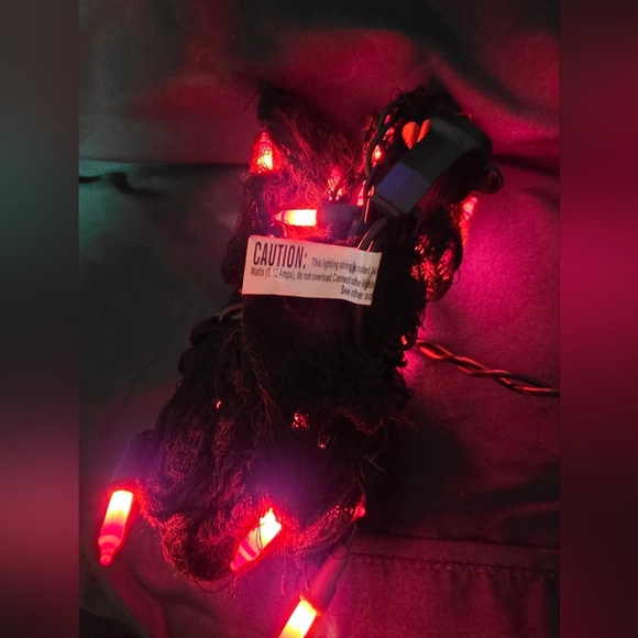 Black Gauze Drape Lights 2ct - Picture 8 of 10